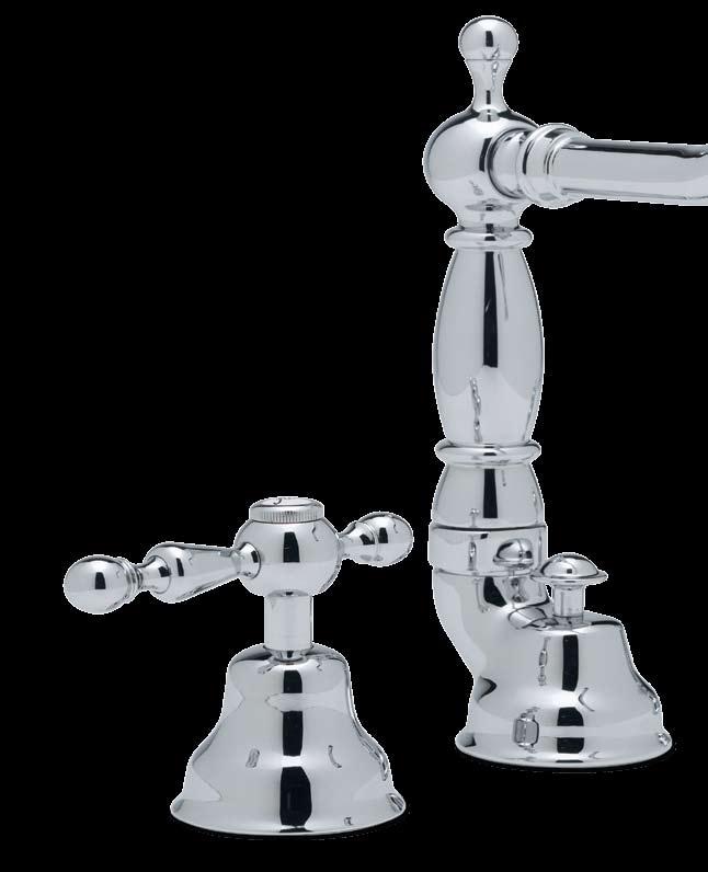 ROHL s Cisal Collection originates in Piedmonte Italy, the same region that
