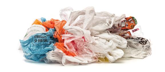 NO Plastic Wraps & Film Plastic wrap, bubble wrap, plastic sandwich bags or freezer bags shouldn t go in the