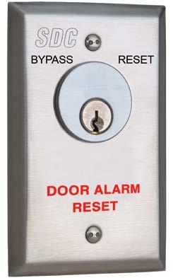 5 lbs MODELS 702RU Wall Mount Reset Key Switch Assembly 707RU Remote Reset Key Switch with dual Function for Authorized Egress & Reset 708RU Remote Reset Key Switch for Bypass & Reset SURE EXIT
