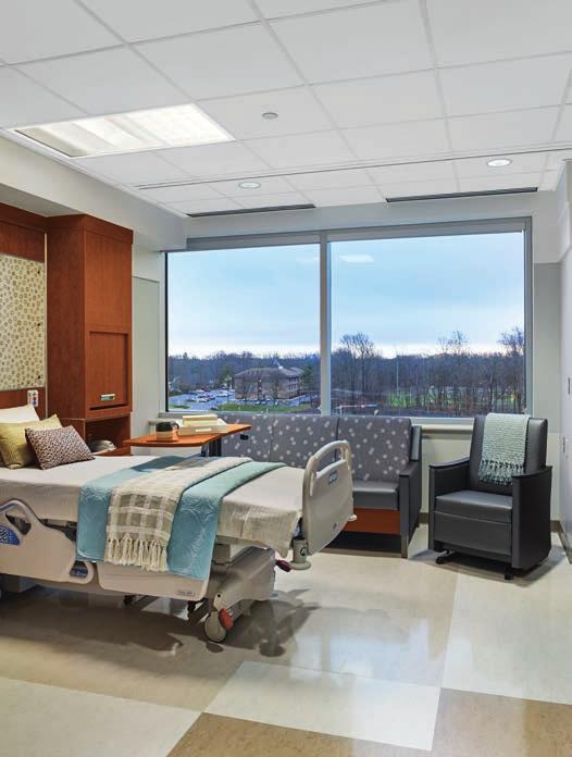 CREATING HEALING ENVIRON MENTS Ultima with Prelude 15/16" Suspension System, INOVA Women & Children s Hospital, Falls Church, VA As you select products, you have different criteria