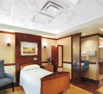 FOCUS PRIVACY COLLABORATION PATIENT ROOMS & TREATMENT ROOMS If you ve ever had even a short hospital stay, you have firsthand knowledge of just how overwhelming noise can be.