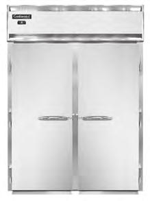 DL1RI DL2RI Roll-In & Roll-Thru Refrigerators Designer Line Roll-Ins & Roll-Thrus Cabinet Construction: Standard Models: Stainless Steel Front, Aluminum End Panels and Interior SA Models: Stainless