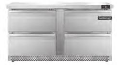 SWF27-FB-D SWF32-FB-D SWF48-FB-D SWF60-FB-D Door & Drawer Models Worktops are designed to maintain NSF-7 temperatures in 100 F ambient.