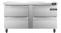 SW27-D SW32-D SW48-D SW60-D SW72-D Door & Drawer Models Worktops are designed to maintain NSF-7 temperatures in 100 F ambient.