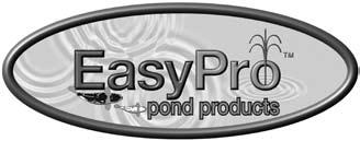 The Pond Masters Guide to Complete Cleaning System Congratulations on buying a Pond Monsta cleaning system.