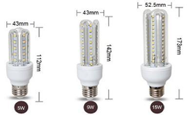 5g) 173 x 52 x 52mm (g) This high quality LED PL/Corn Light that replaces a incandencent or CFL PL/Corn Light and uses up to 9 times less electricity than it's retrofit alternative, comes with a 1