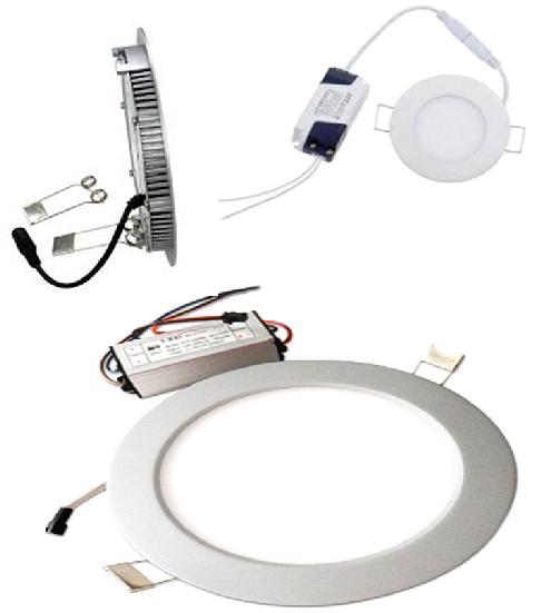 Recessed R Round Rectangle Square Dimmable PL Ceiling Rope & StripCandles Sphere Downlight Slimline Recessed Round s SOH Round Light 85mm 3w (72mm hole) Cool/Neutral/Warm White (opt dim) SE Round