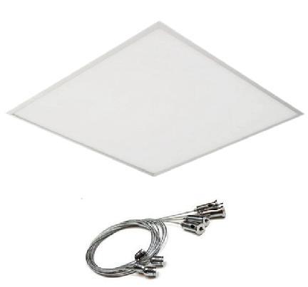 600 x 600 x 12mm (2230g) 600 x 1200 x 12mm (4430g) Hangers are max 600mm adjustable 600 x 1 x 10mm (200g) These LED s that replace an equal in size multiple fluorescent tube box (T-) use up to 3