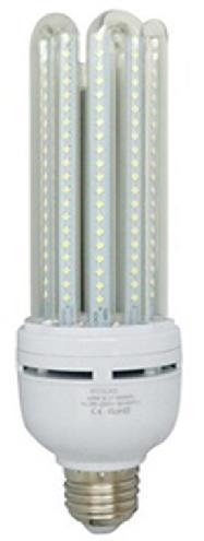 The E40sls-32w160cw option of this High Retrofit closely replicates the light of a 75w compact fluorescent whereas the E40rfb-36w4bw replicates the light of a 140w fluorescent or HID.