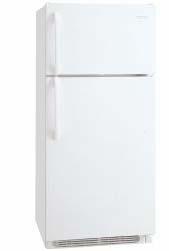 12 46-80802 - White White Frigidaire 18.3 cu. ft. Top Freezer Refrigerator Large capacity with loads of conveniences.