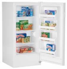 37 46-27902 White Frigidaire 8.7 cu. ft. Upright Freezer If you have a smaller location where you need to store your freezer, this 8.7 cu. ft. upright freezer could fit your needs!
