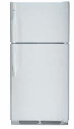 46-64722- White White Kenmore 16.5 cu. ft. Top Freezer Refrigerator Top freezer refrigerator with adjustable, slide-out glass shelves and clear humidity crispers for storage convenience.