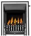 Complete with Fireslide control, this fire combines contemporary good looks with a realistic coal effect fuel bed and flames. For the range of trims & frets availble with this model see page 8.