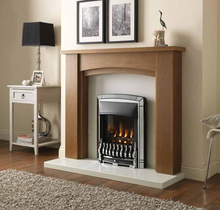 16 Dream Slimline Homeflame New technology combines the benefits of efficient heating with the traditional Dream look to create a stunning glass fronted fire suitable for all chimneys and flues.