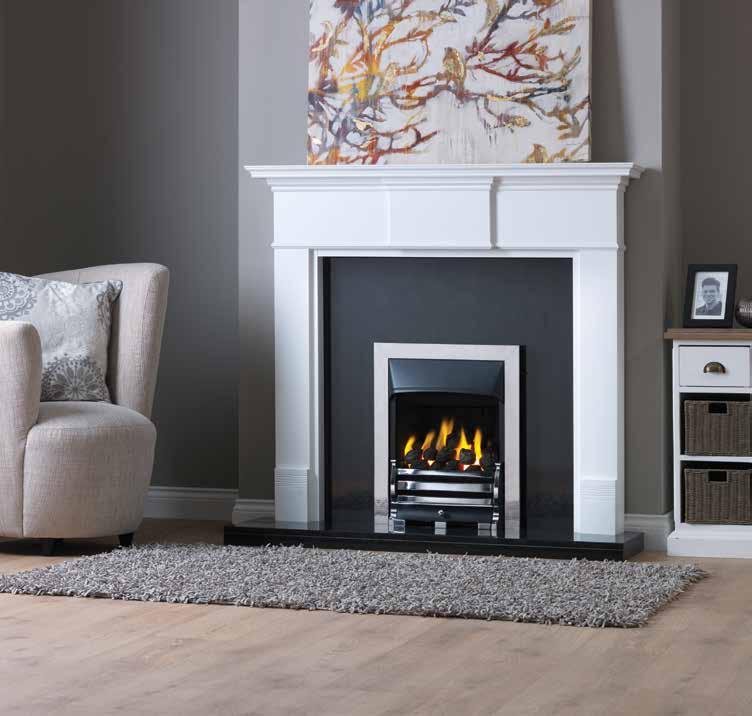 22 Trueflame Full Depth Convector The Trueflame full depth convector range provides increased flexibility when it comes to choosing a gas fire.