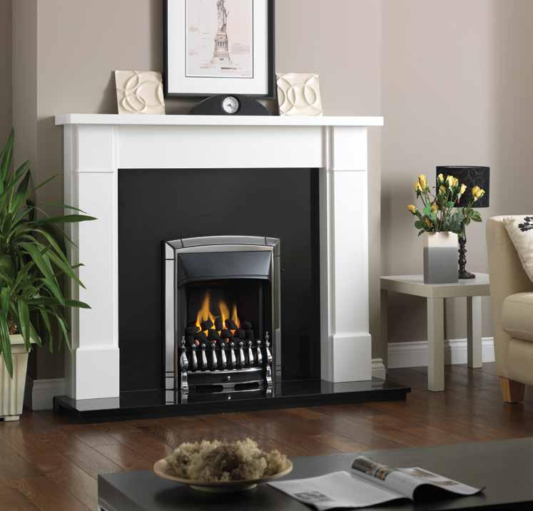 32 Dream Slimline Convector The Dream slimline Convector gas fire allows modern homes with shallow flues to enjoy the