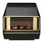 The Heartbeat is a stylish glass fronted gas fire that shows off its real flame effect fuel bed beautifully.