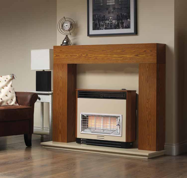 47 Brava Radiant The Brava radiant gas fire is a favourite when it comes to offering superb levels of performance at very low running