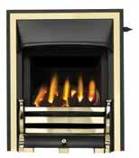 Complete with Fireslide control, this fire combines contemporary good looks with a realistic coal effect fuel bed and flames.