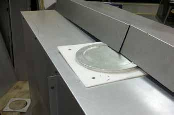 6 Appliance Preparation A. Vent Collar Preparation CAUTION! Risk of Cuts, Abrasions or Flying Debris. Wear protective gloves and safety glasses during installation. Sheet metal edges are sharp.