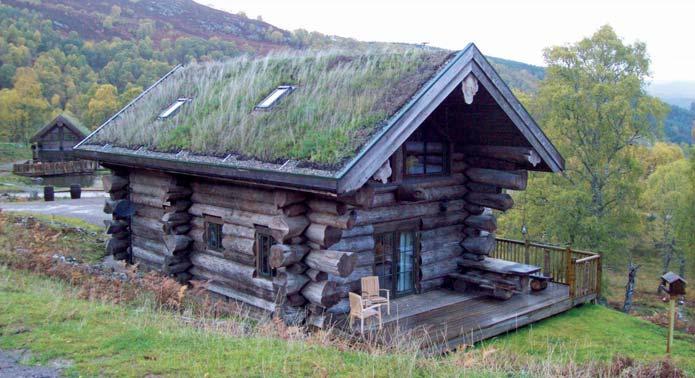 Eagle Brae in the Highlands of Scotland. Windows were installed individually and in horizontal combinations.