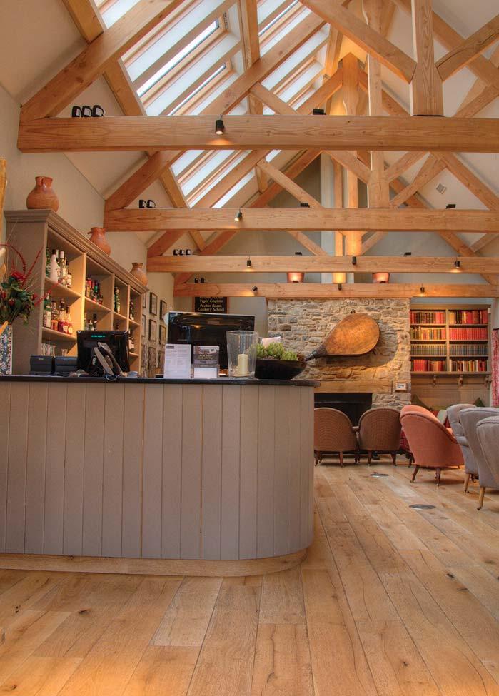 BODNANT WELSH FOOD CENTRE PROJECT: RESTAURANT / BAR LOCATION: CONWY, NORTH WALES DESIGN & BUILD: CAPITA SYMONDS Traditional and contemporary styles have come together in the conversion of historic