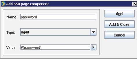 HOB RD VPN Remote Desktop Access using ICA Value - here you select either a User Name or a User Password for this component. 2.
