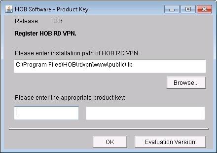 HOB RD VPN Installation HOB RD VPN 4. Enter the Hostname or IP address of this master cluster member and enter the credentials of the Global administrator. 5.