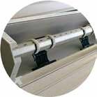 EQUIPMENT OF ROLLER BLINDS Roller blinds may be equipped with cable or radio motors.