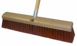 Push Brooms CLEAIG SOLUTIOS Fine Sweeps Engineered with flagged bristles to move dust, small particles and light