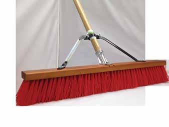 Push Brooms CLEAIG SOLUTIOS Fine / Medium Push Broom Assembled Made for