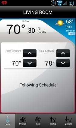 Connects To Existing Wi-Fi Network Honeywell Wi-Fi thermostats connect to the home s wireless network no need for additional gateways or equipment.
