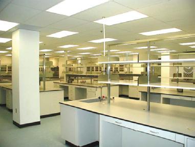 column and tower shelving systems to suit most any laboratory environment. The double slotted column system is an easy and effective way to create fl exible storage space above your laboratory bench.