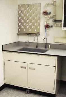 Sinks & Pegboards Sinks Epoxy resin sinks are available in black and gray Sink No.