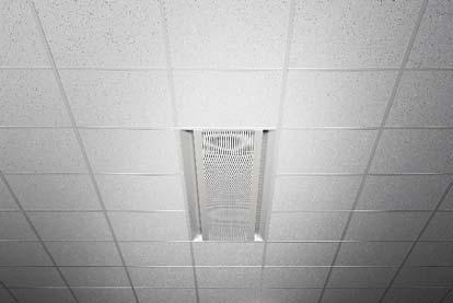 20 m Particularly suitable for grid ceilings with grid size 600 or 625 2-pipe or 4-pipe heat exchangers enable good comfort levels with a low