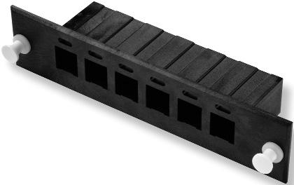 Connectors/Adapters/ Tooling & Accessories 1 MT-RJ Optical Patch Panel Tyco Electronics MT-RJ optical patch panels feature 24-port (48 fiber) capacity in a 1U high rack mounted enclosure and offer