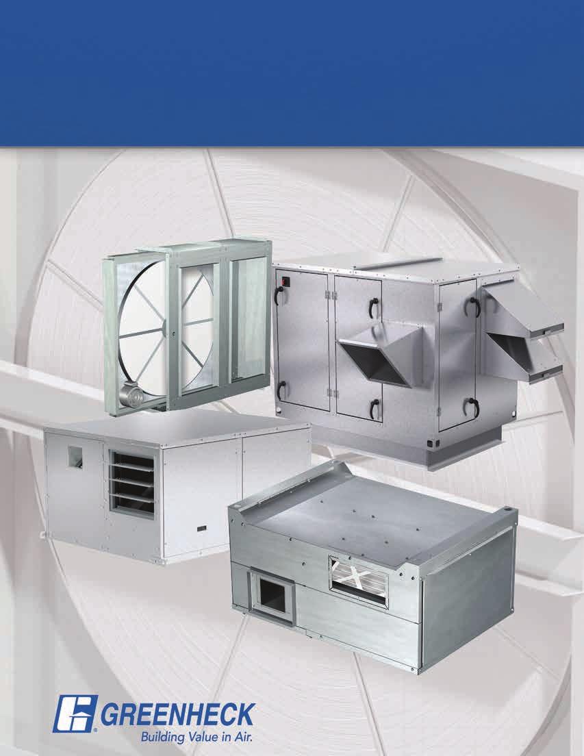 Energy Recovery Ventilators Models ERM, MiniVent,