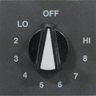OPERATING INSTRUCTIONS Controls and Their Functions TEMPERATURE CONTROL KNOB The control knob adjusts the power to the heat element.