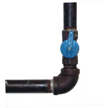 6. User Instructions Before turning on gas, check main supply valve to be sure it is open (Fig. 3).