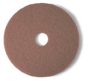 Specially formulated pad for dry burnishing.