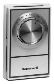 C (40 to 80 F) Switching SPST White Honeywell T410A1021 Electric Heat - Bimetal Mercury Switch Provide line voltage control of resistive rated electric heating systems Include thermometer,