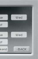 After COPY is selected, the thermostat will prompt you for which day to copy from.