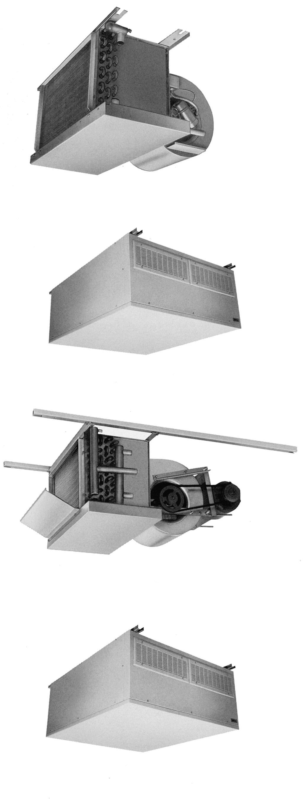 McQuay Large Capacity Fan Coil Units Page 2 / Catalog 735 Direct drive hideaway unit The direct drive hideaway unit is designed for installation in a fully concealed ceiling location.