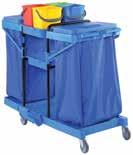 Mop holder base GMT36D GMT5D GMT36S GMT5S ECO GONISA 36 TROLLEY x dustbin cover x 60  blue - yellow - green and gray handle,