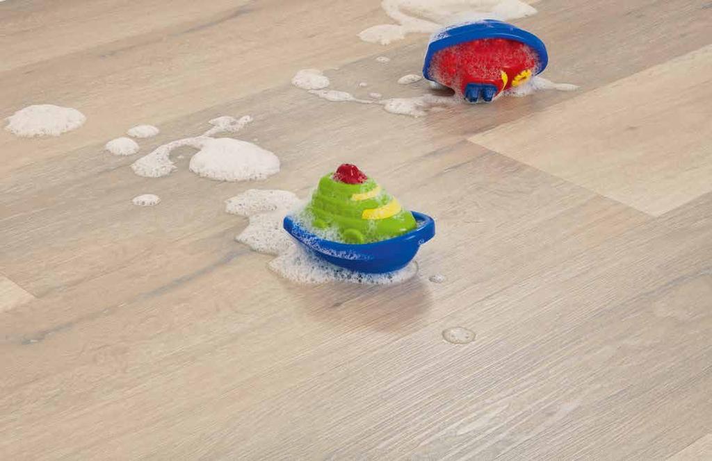 luxury vinyl. Waterproof Karndean s waterproof floors stand up to spills of all sizes.