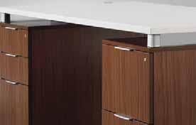 The flat profile of the eased edge is excellent for linking tops and specifying units in challenging spaces.