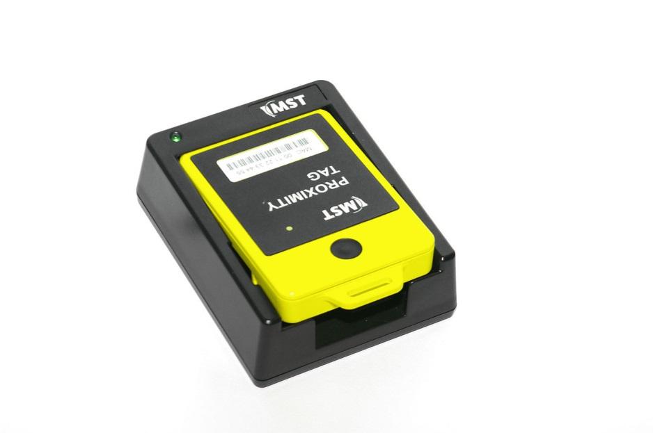 Tag batteries Proximity tags have an operating battery life of approximately 12 hours, depending on tag activity and age. The tags should be fully charged at the end of every shift.