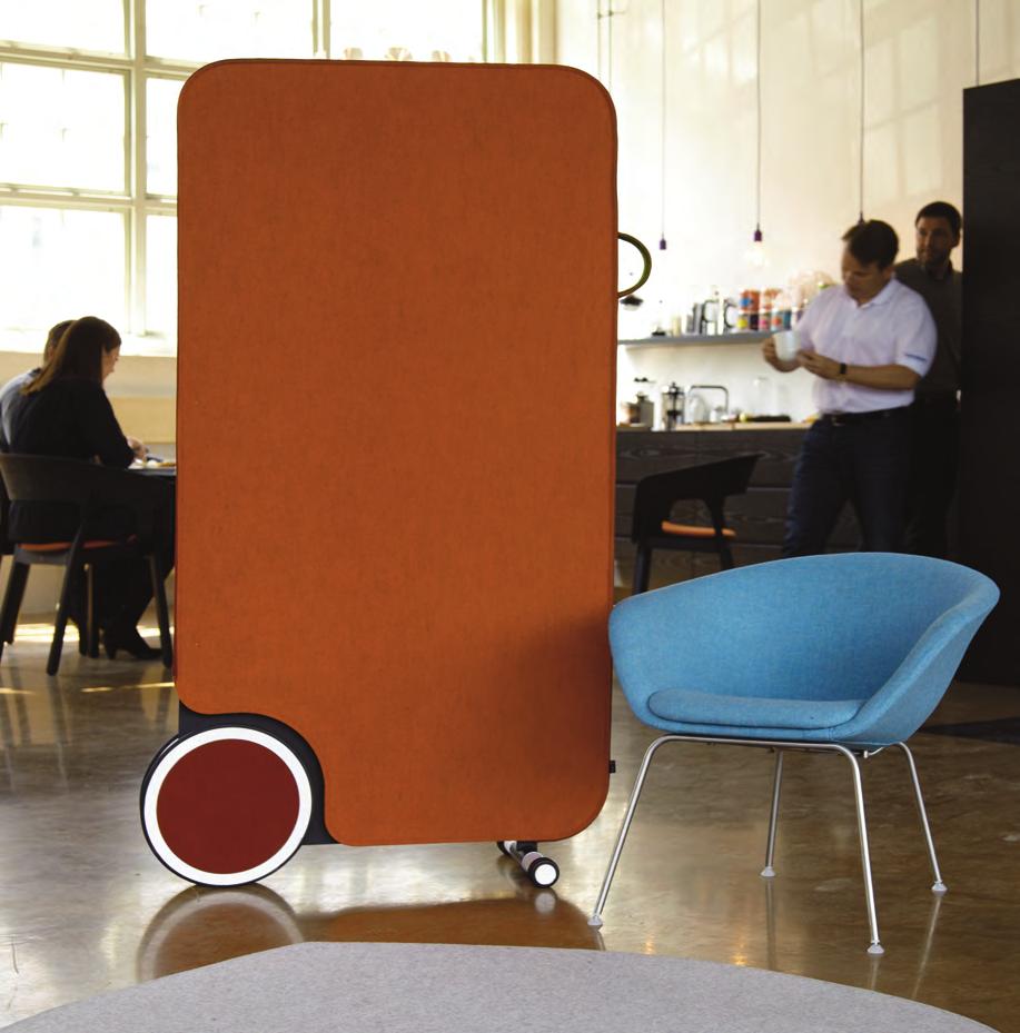 A playful wheel in matching or contrasting felt color provides endless possibilities to
