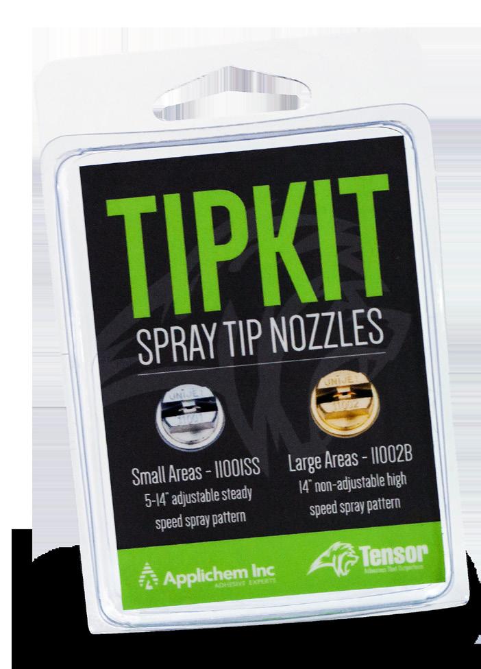 TIPKIT START GLUING FASTER AND EASIER NOW! With the TipKit you can be up and gluing in no time.