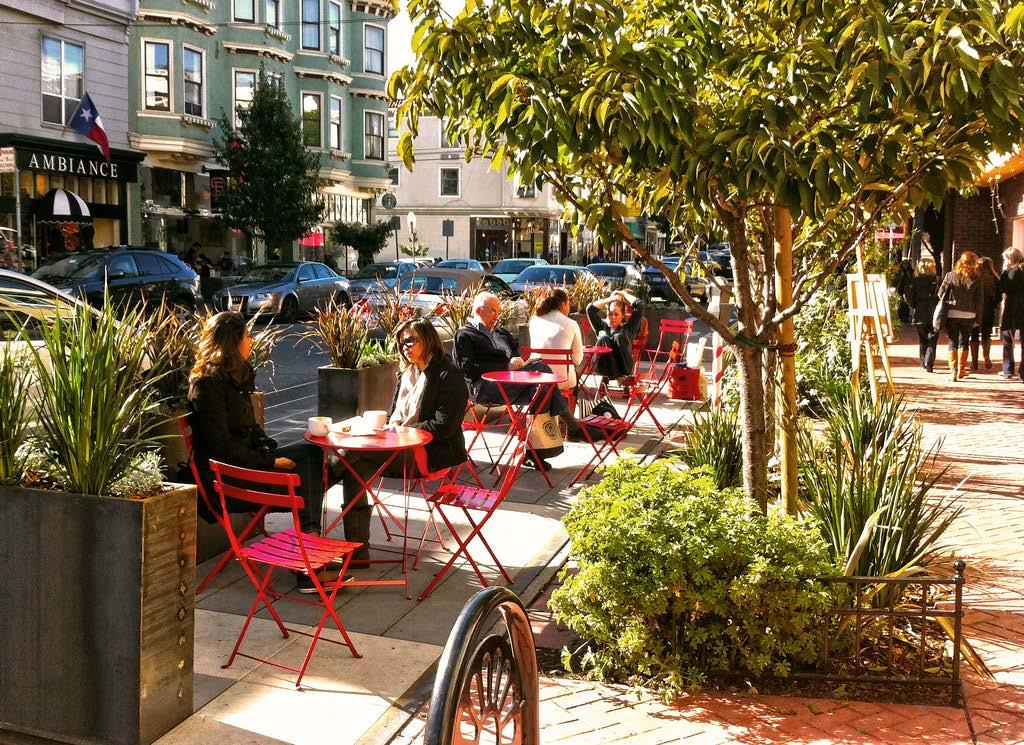 PROJECT GOALS 1. To improve the street experience by providing attractive, distinctive and artful areas for people to sit, relax, people-watch and enjoy. 2.
